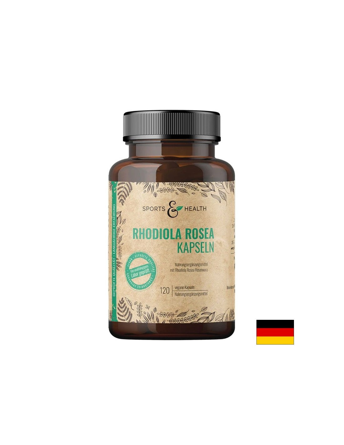 Стрес и добро настроение - Златен корен, 500 mg х 120 капсули - Feel You