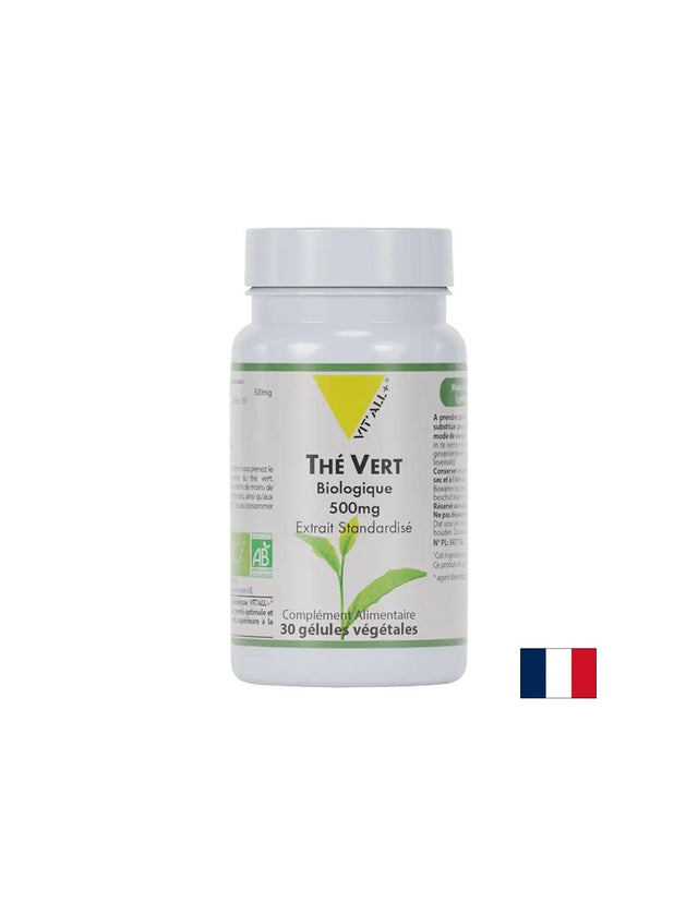 Зелен чай – Антиоксидантна защита и контрол на теглото, 500 mg, 30 капсули - Feel You