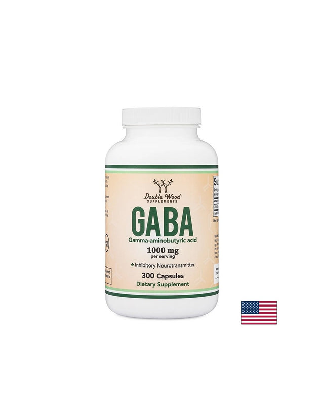 ГАБА – Спокойствие, концентрация и нежен антистрес ефект, 500 mg, 300 капсули - Feel You
