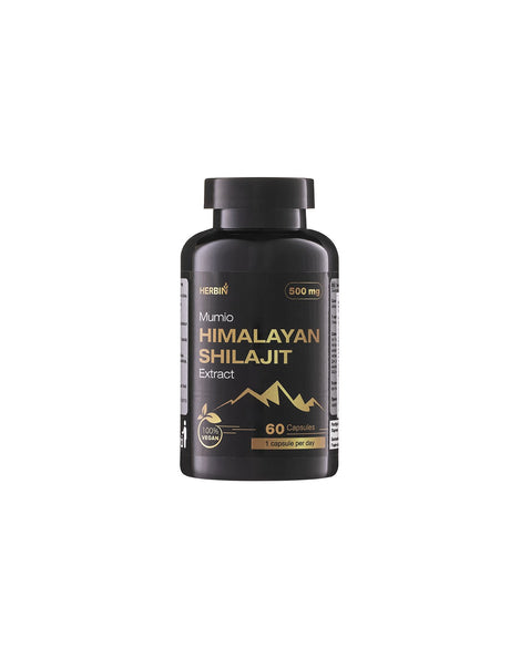 Хималайско мумио (шилажит) – Енергиен метаболизъм и имунитет, 500 mg, 60 капсули - Feel You