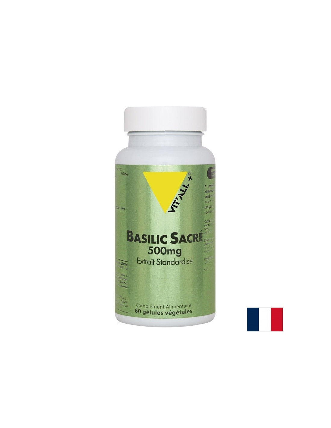 Стрес и добро настроение - Свещен босилек (Тулси), 500 mg х 60 капсули - Feel You