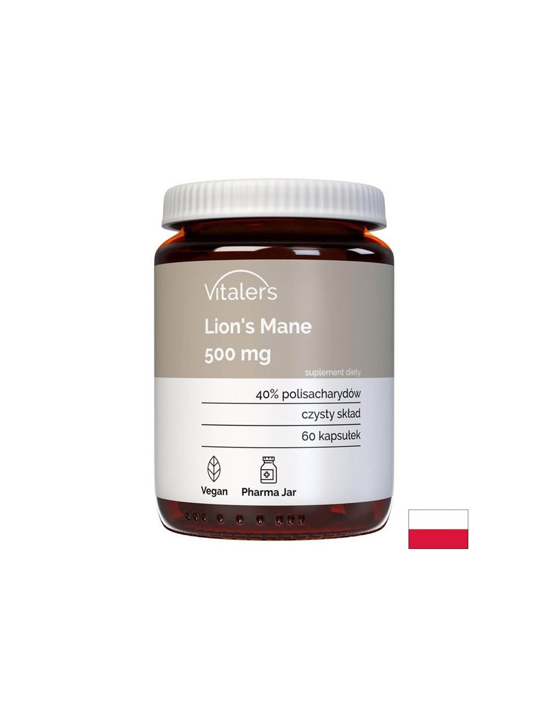 Имунитет и мозъчна функция - Лъвска грива, 500 mg х 60 капсули - Feel You