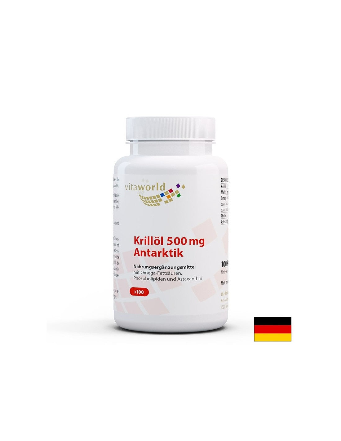 Сърдечно-съдова система - Антарктически крил, 500 mg x 100 капсули - Feel You