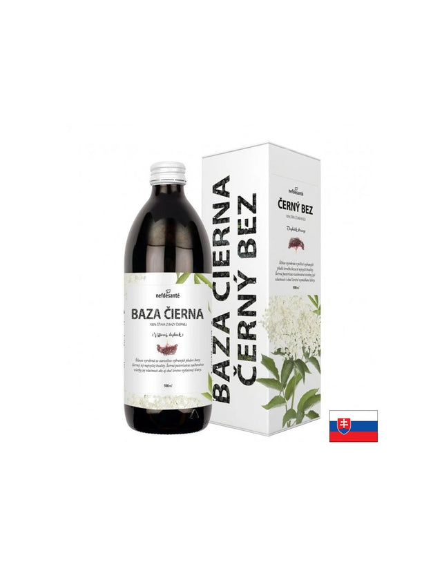 Сок от черен бъз за дихателната система, 500 ml, 10 дози - Feel You