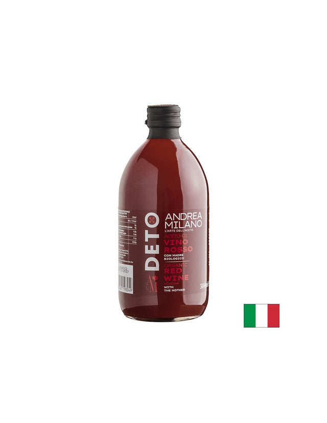 Нефилтриран червен винен оцет Био, 500 ml - Feel You