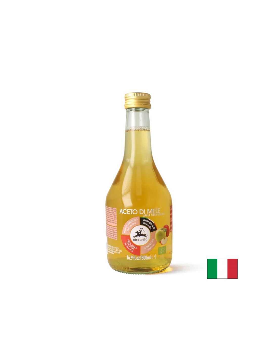 Ябълков оцет БИО, непастьоризиран, 500 ml - Feel You