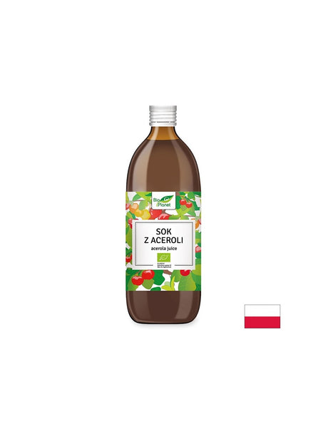 Сок от ацерола (пастьоризиран), БИО, 500 ml - Feel You