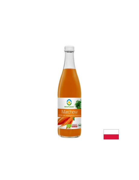 Сок от моркови БИО – Добро зрение и антиоксидантна защита, 500 ml - Feel You