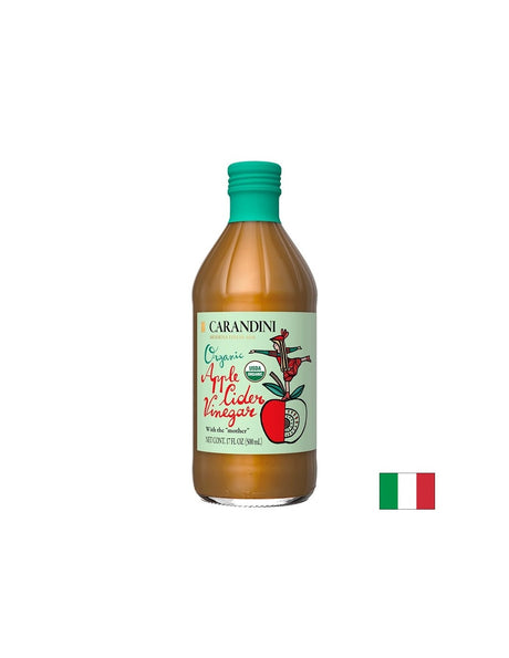 Ябълков оцет Био (нефилтриран, непастьоризиран), 500 ml - Feel You