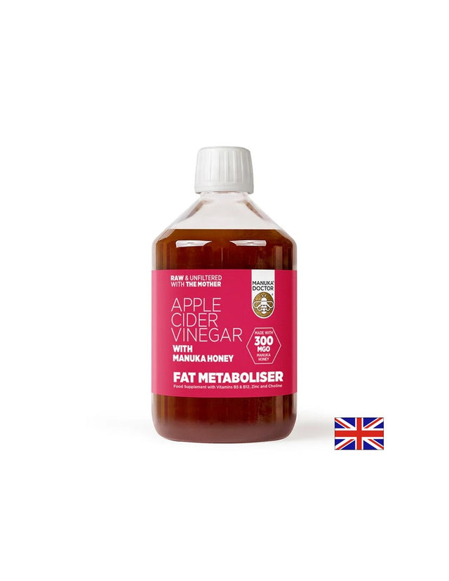 Ябълков оцет с мед от Манука - За нормално телесно тегло, 500 ml - Feel You