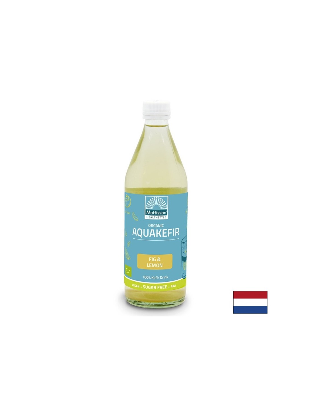 Аквакефир Смокиня и Лимон Био, 500 ml Mattisson Healthstyle - Feel You