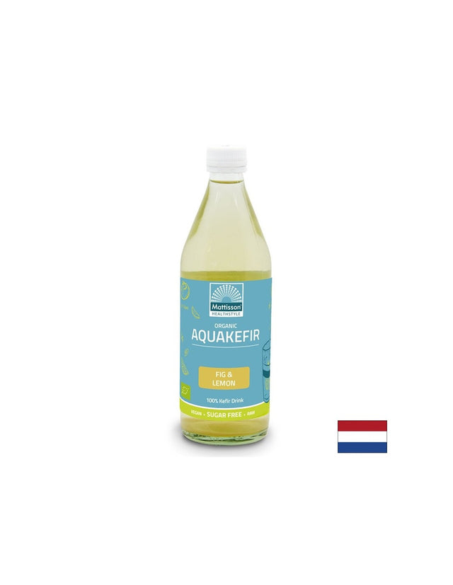 Аквакефир Смокиня и Лимон Био, 500 ml Mattisson Healthstyle - Feel You