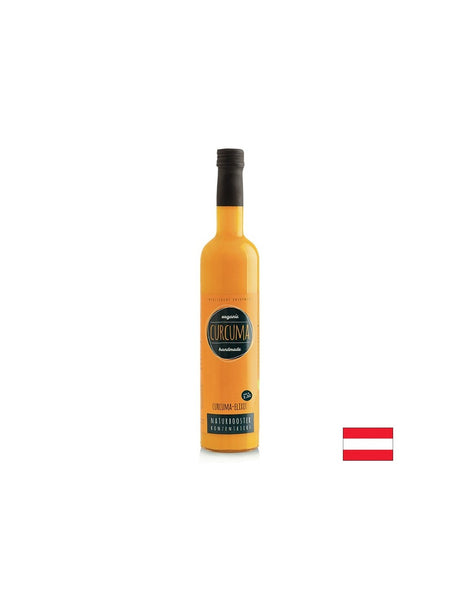 Био еликсир от куркума, плодове и билки - За добавяне към алкохолни и безалкохолни напитки, 500 ml - Feel You