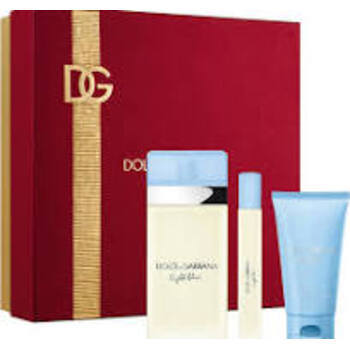 Dolce Gabbana - Light Blue Gift set EDT 100 ml, body cream Light Blue 50 ml and miniature Light Blue EDT 10 ml - 100ml