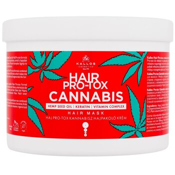 Kallos - Hair Pro-Tox Cannabis Hair Mask - Mask for damaged hair - 1000ml