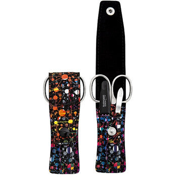 DuKaS - PL 872 - Travel manicure set 3 pieces black colorful