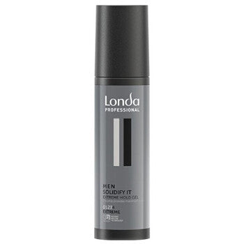 Londa Professional - Men Solidify It Extreme Hold Gel - Styling gel for hair with extra strong fixation - 100ml