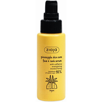 Ziaja - Pineapple Caffeine Serum - Energizing and moisturizing skin serum - 50ml