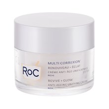 RoC - Multi Correxion Revive + Glow Anti-Ageing Unifying Cream - Nourishing anti-wrinkle cream - 50ml