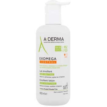 A-Derma - Exomega Control Emollient Lotion - Body Lotion - 400ml
