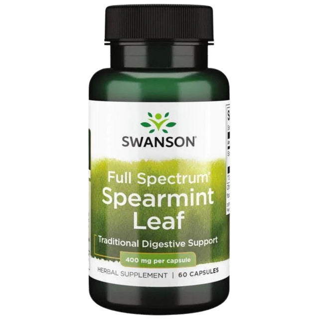 Full Spectrum Spearmint Leaf 400 mg 60 капсули - Feel You