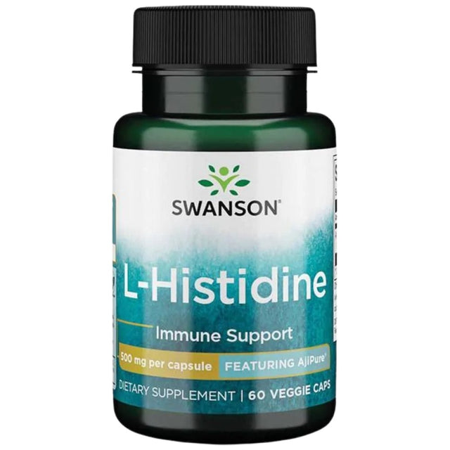 AjiPure L-Histidine 500 mg 60 капсули - Feel You