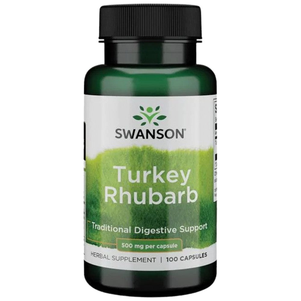Turkey Rhubarb 500 mg 100 капсули - Feel You