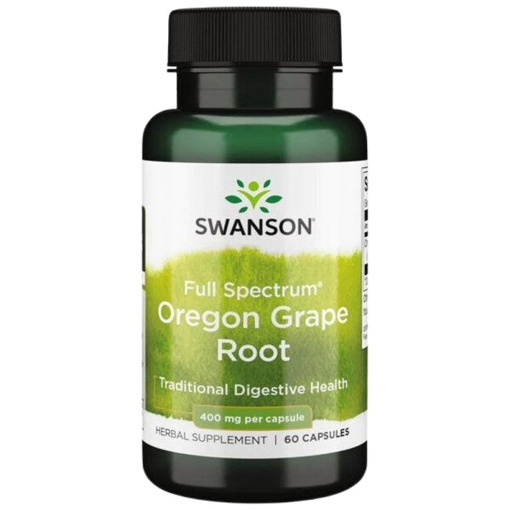 Full Spectrum Oregon Grape Root 400 mg 60 капсули - Feel You