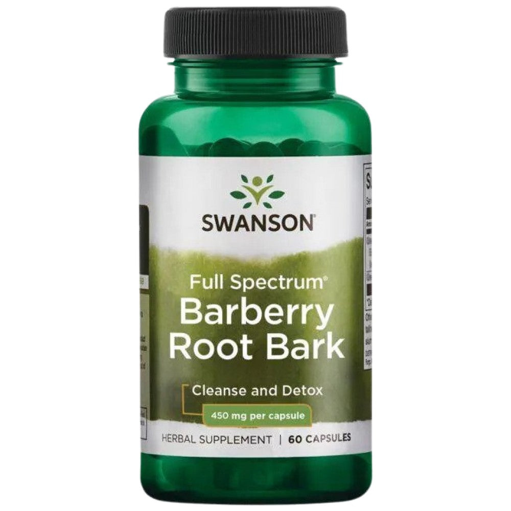 Full Spectrum Barberry Root Bark 450 mg 60 капсули - Feel You