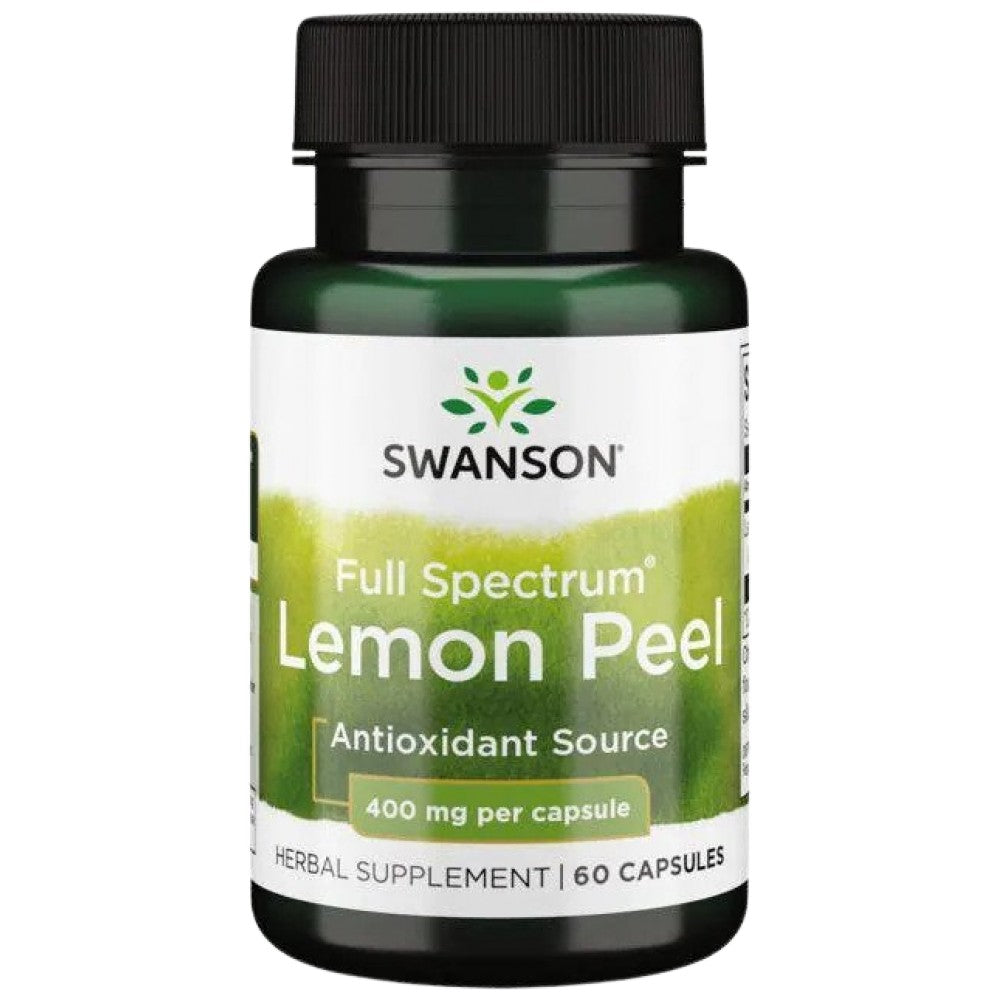 Full Spectrum Lemon Peel 400 mg 60 капсули - Feel You