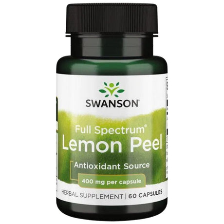 Full Spectrum Lemon Peel 400 mg 60 капсули - Feel You