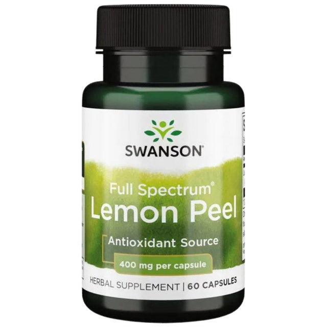 Full Spectrum Lemon Peel 400 mg 60 капсули - Feel You