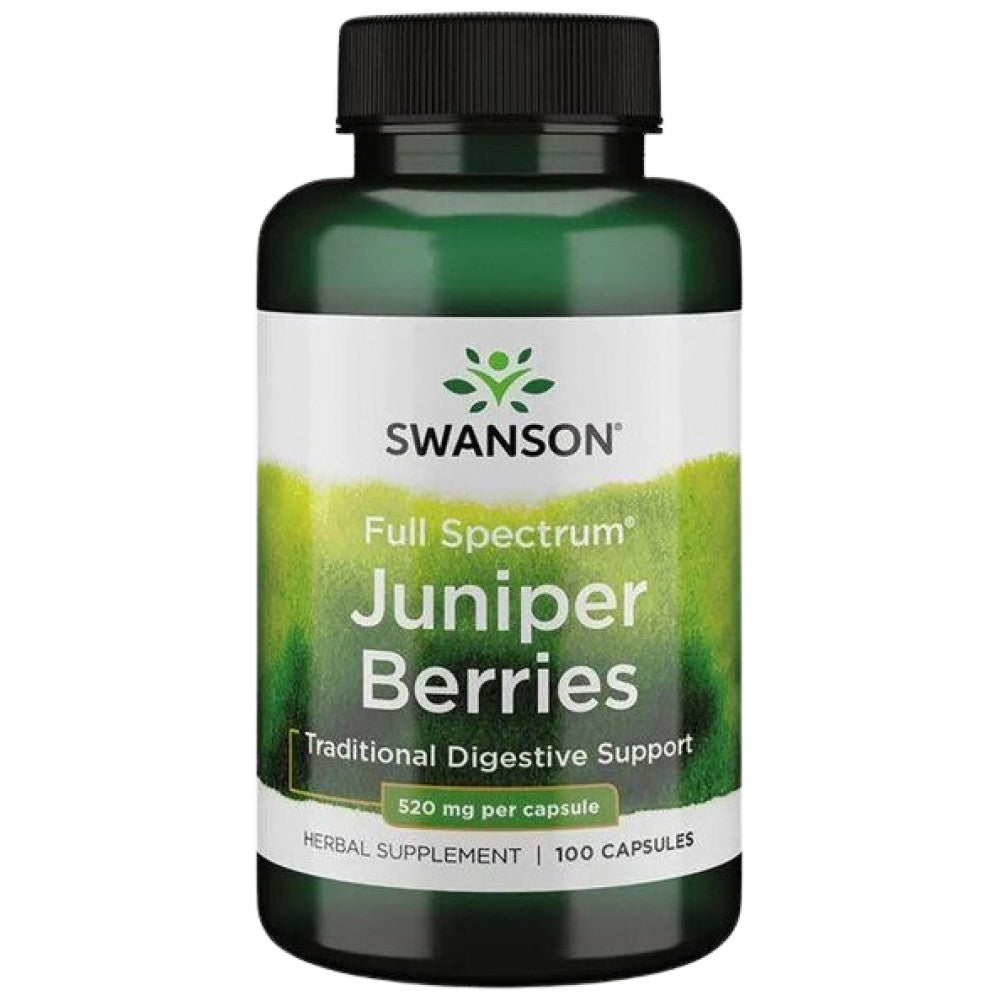 Full Spectrum Juniper Berries 520 mg 60 капсули - Feel You