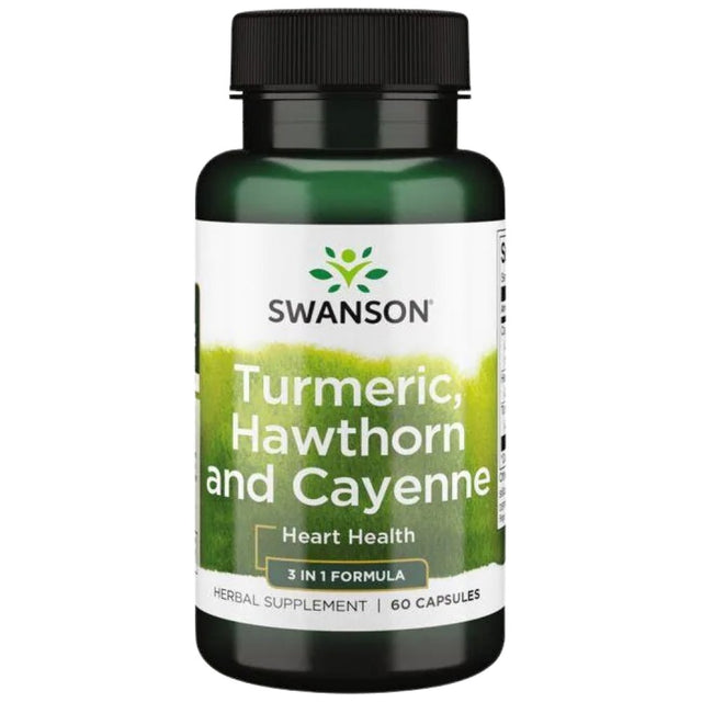 Turmeric, Hawthorn and Cayenne 60 капсули - Feel You
