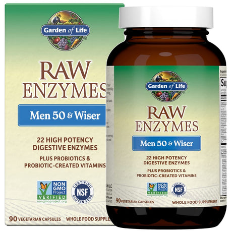 Raw Enzymes Men - 90 капсули - Feel You