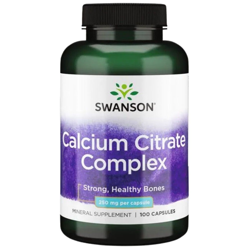 Calcium Citrate Complex 250 mg - 100 капсули - Feel You