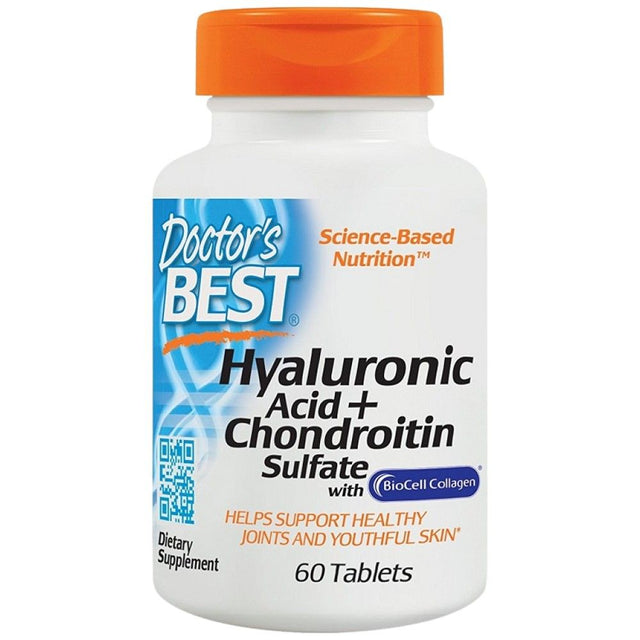 BEST Hyaluronic Acid + Chondroitin Sulfate / with BioCell Collagen - 60 Таблетки - Feel You