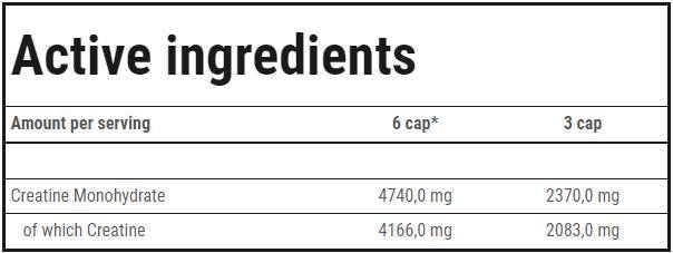 Creatine Micronized 200 Mesh | High Quality Creatine Monohydrate Caps - 120 капсули - Feel You