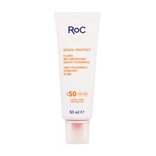 RoC - Soleil-Protect High Tolerance Comfort Fluid SPF50 - Opalovací fluid na obličej - 50ml