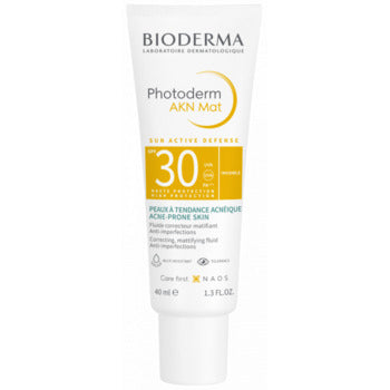 Bioderma - Photoderm AKN Matifying Fluid SPF30 Cream - 40ml