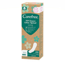 Carefree - Organic Cotton Long - Panty liners - 24.0ks