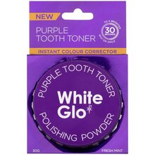 White Glo - Purple Tooth Toner Polishing Powder - 30.0g