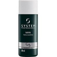 System Professional - Man Triple Shampoo - Šampon 3v1 - 250ml