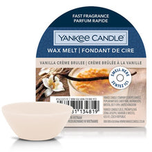 Yankee Candle - Vanilla Creme Brulee Wax Melt ( vanilkové creme brulee ) - Voný vosk do aromalampy - 22.0g
