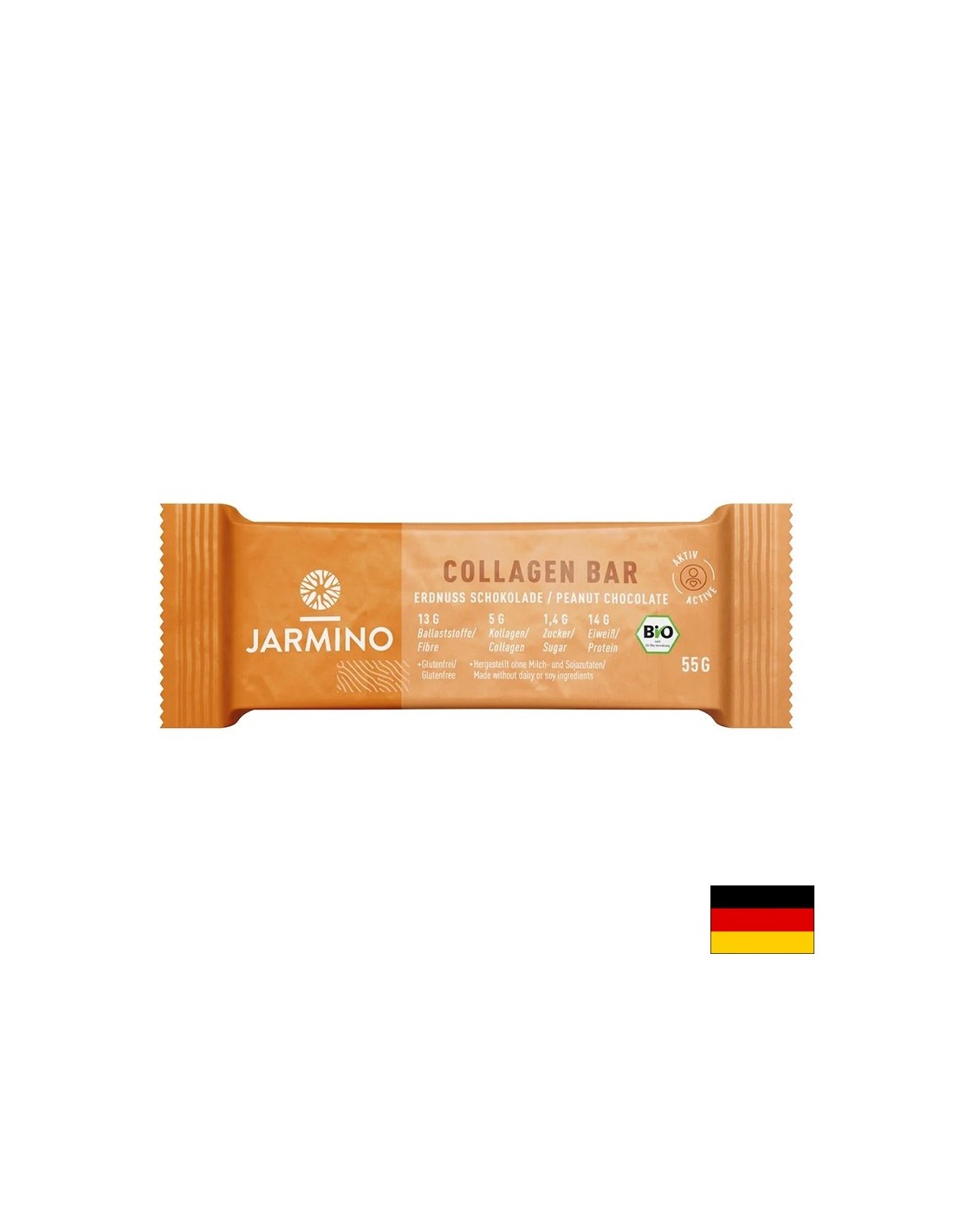 Колагеново барче с фъстъци и шоколад, 55 g - Feel You