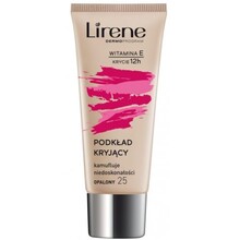 Lirene - Vitamin E High-Coverage Liquid Foundation - Krycí fluidní make-up 30 ml