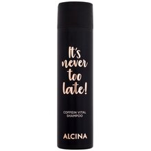 Alcina - It´s Never Too Late! Coffein Vital Shampoo - 250ml
