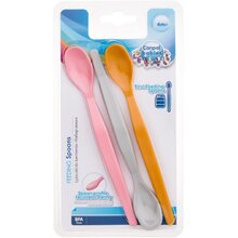 Canpol Babies - First Feeding Spoons Girl - Sada plastových lžiček pro děti - 1.0ks
