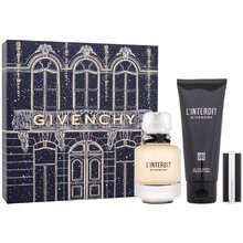 Givenchy - Givenchy L'Interdit Gift set EDP 50 ml, body lotion 75 ml and lipstick 1,5 g - 50ml