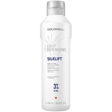 Goldwell - Light Dimensions Silklift Conditioning Cream Developer 3% 10 Vol. - Vyvíjecí emulze pro všechny typy vlasů - 750ml